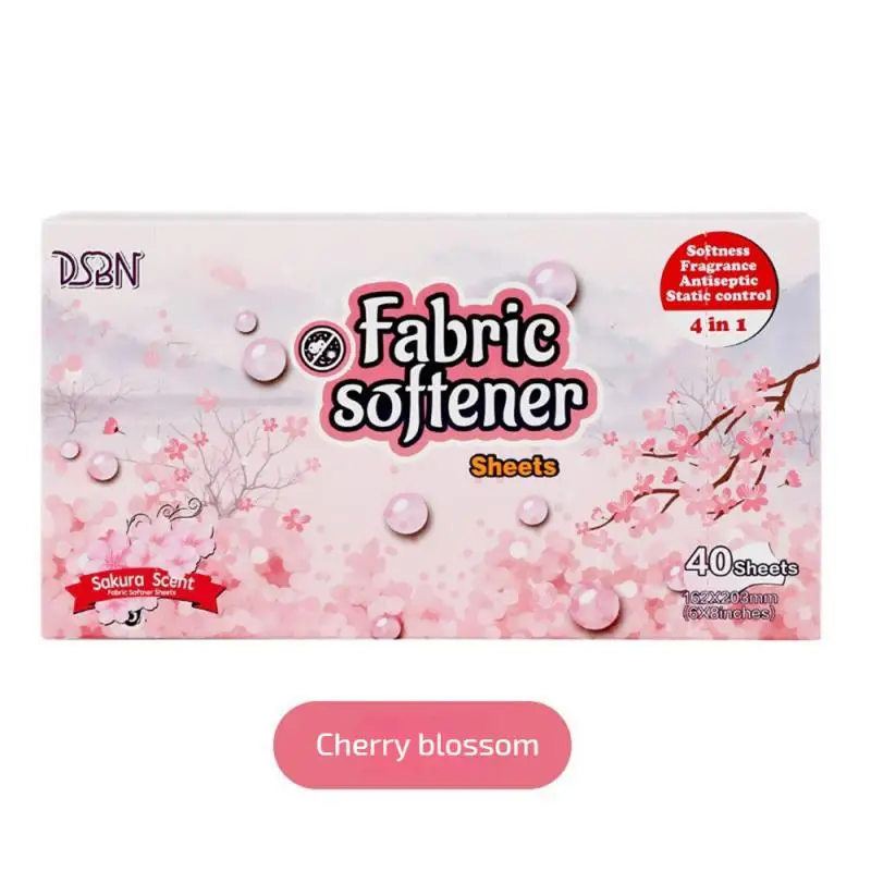 Dryer Suitable For Laundry Soft Pieces Fragrance Clothes Pieces Soft Fragrance Clothes Paper Aromatherapy Paper fabric softener sheets