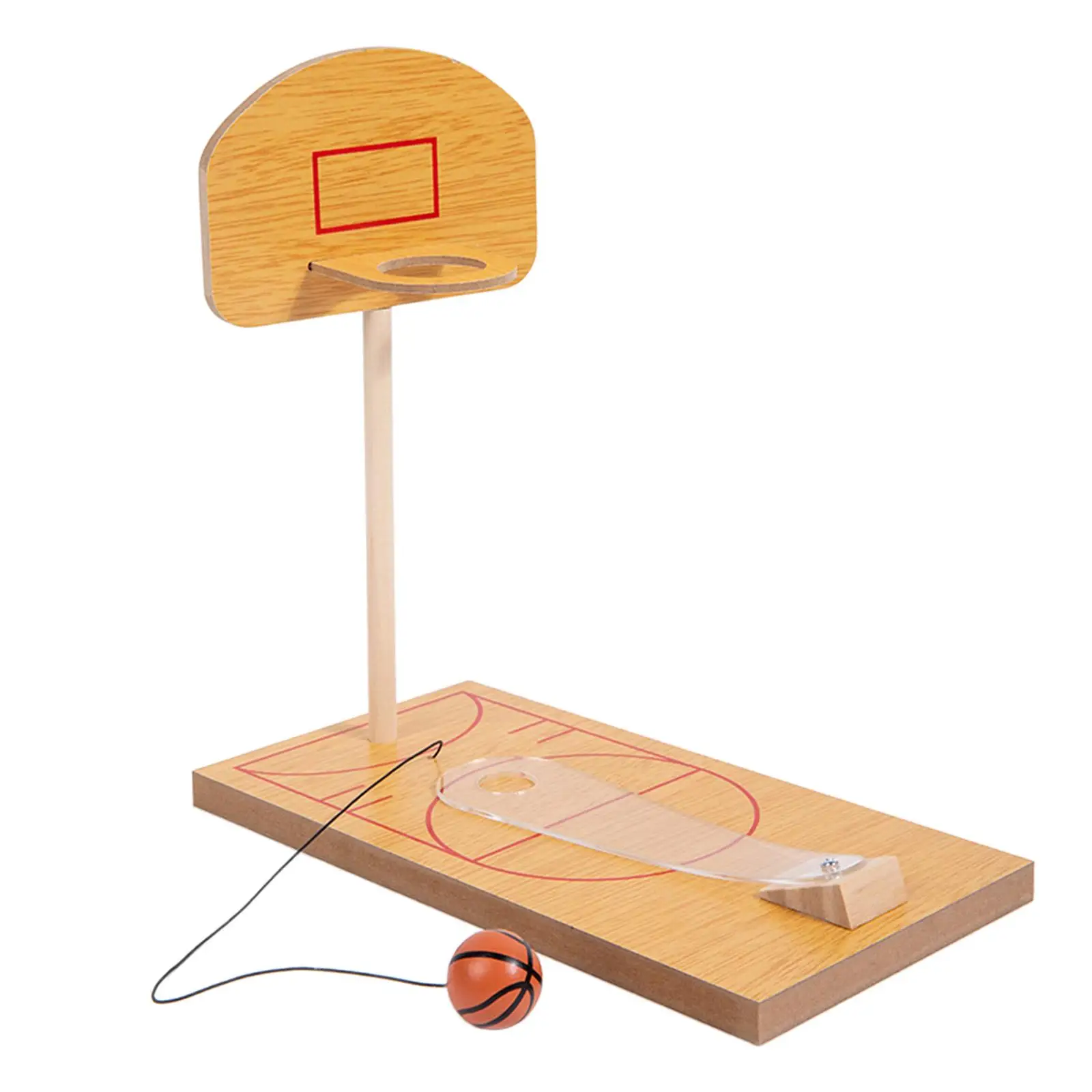 Desktop Table Basketball Game, Small Finger Toys, Tabletop Wooden Board, Mini Finger Basketball Game for Children Adults