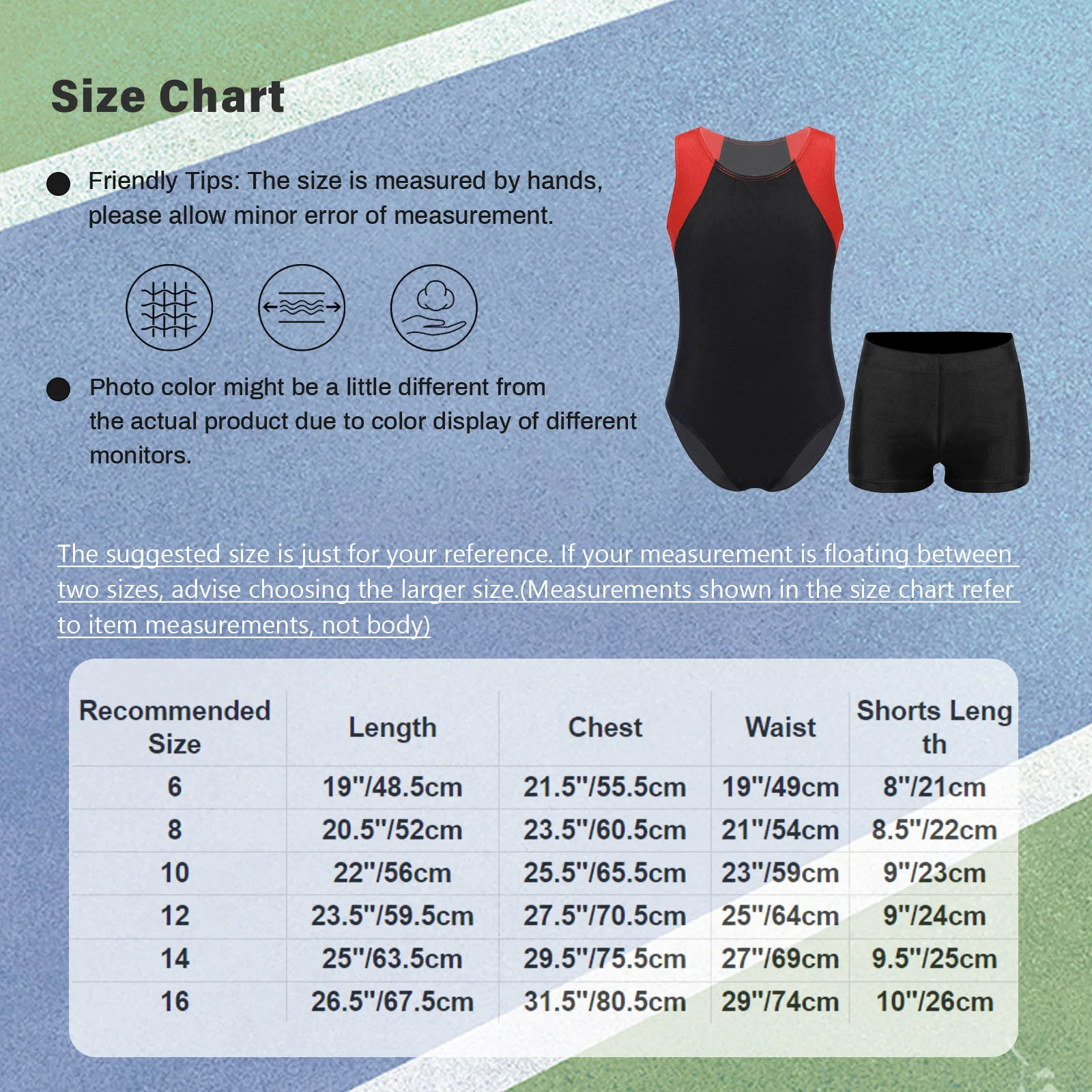 Leotards for Girls Boys Gymnastics Training Bodysuit Jumpsuit Elastic Ballet Dance Leotards with Boyshort Set Practice Clothes ballet leotard dance leotard
