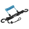 1/2/3 Diving Anti-lost Spiral Lanyard Cable Spring Safety Emergency Tool with Quick-release Buckle Grip Holder Leash 1