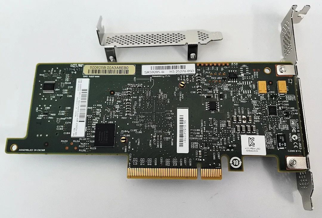 LSI 9207-8i HP 9205-8I 6Gbs SAS HBA P20 IT Mode For ZFS FreeNAS
