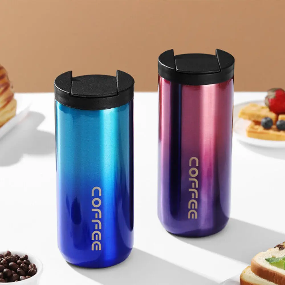 Stainless Steel Vacuum Insulated Thermos Coffee Mug 400Ml