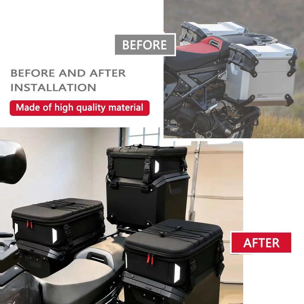 Per BMW R1300GS Adventure R1300GSA 2024 2025 2026 R1300 GS Adv Borse Laterali e Bauletto Moto Valigie Bagagli - immagine 6