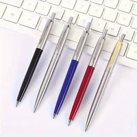 6Pc Professional Metal Ballpoint Pen,Retractable Medium Nib,Smooth Writing,Comfortable Grip,Suitable for Office and Personal Use 2