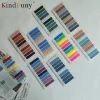 200 Sheets Creative Transparent PET Waterproof Sticky Note Pads Notepads Posits for School Stationery Office Supplies 2