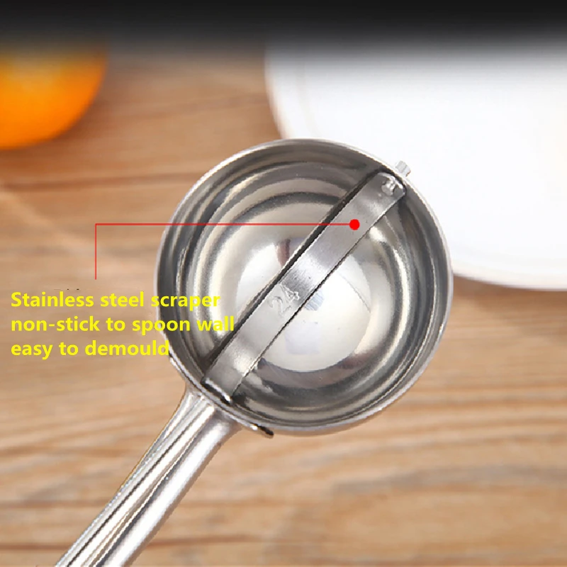 Ice cream scoop Stainless steel ice cream scoop tool 1PCS