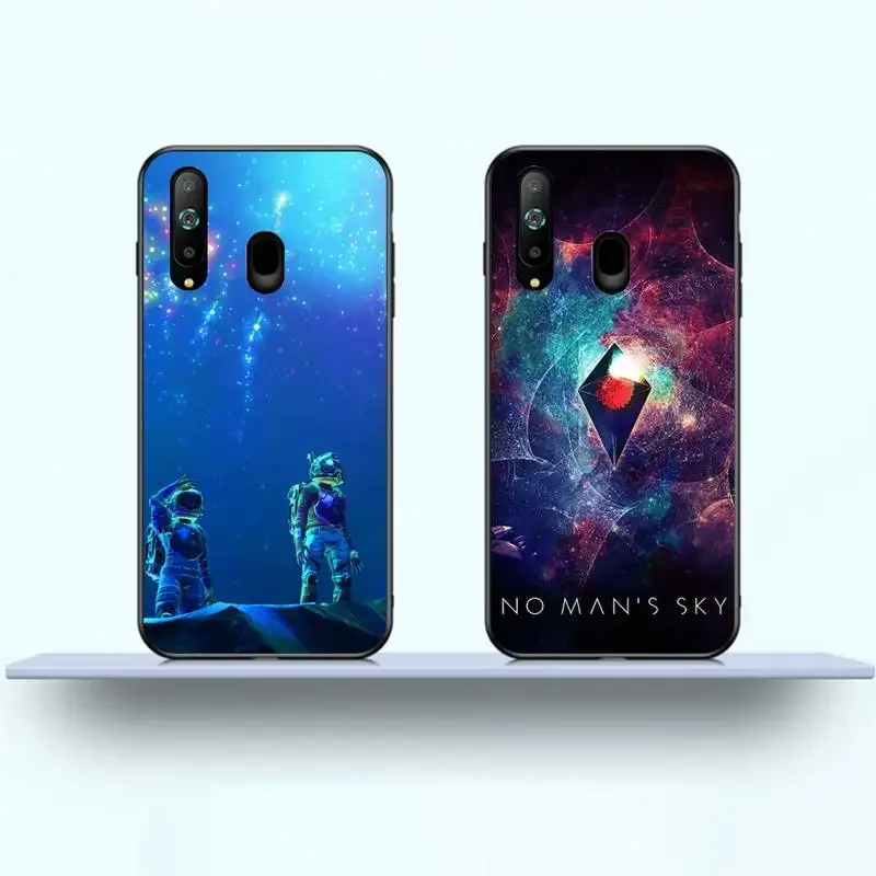 No Man Sky Game Phone Case Per Samsung Galaxy A91 80 73 72 71 70 53 52 51 42 41 5G E S Ultra Plus Lite Cover Nera
