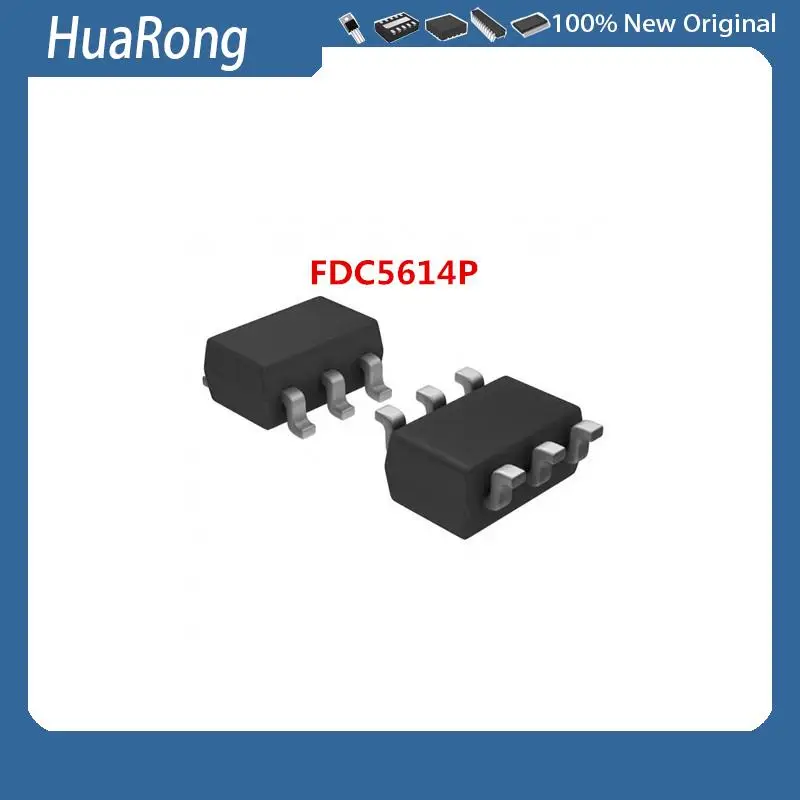 

10Pcs/Lot FDC5614P SMD SOT23-6 MOS 3A/60V AZ1084CD-ADJTRG1 TO-252-2