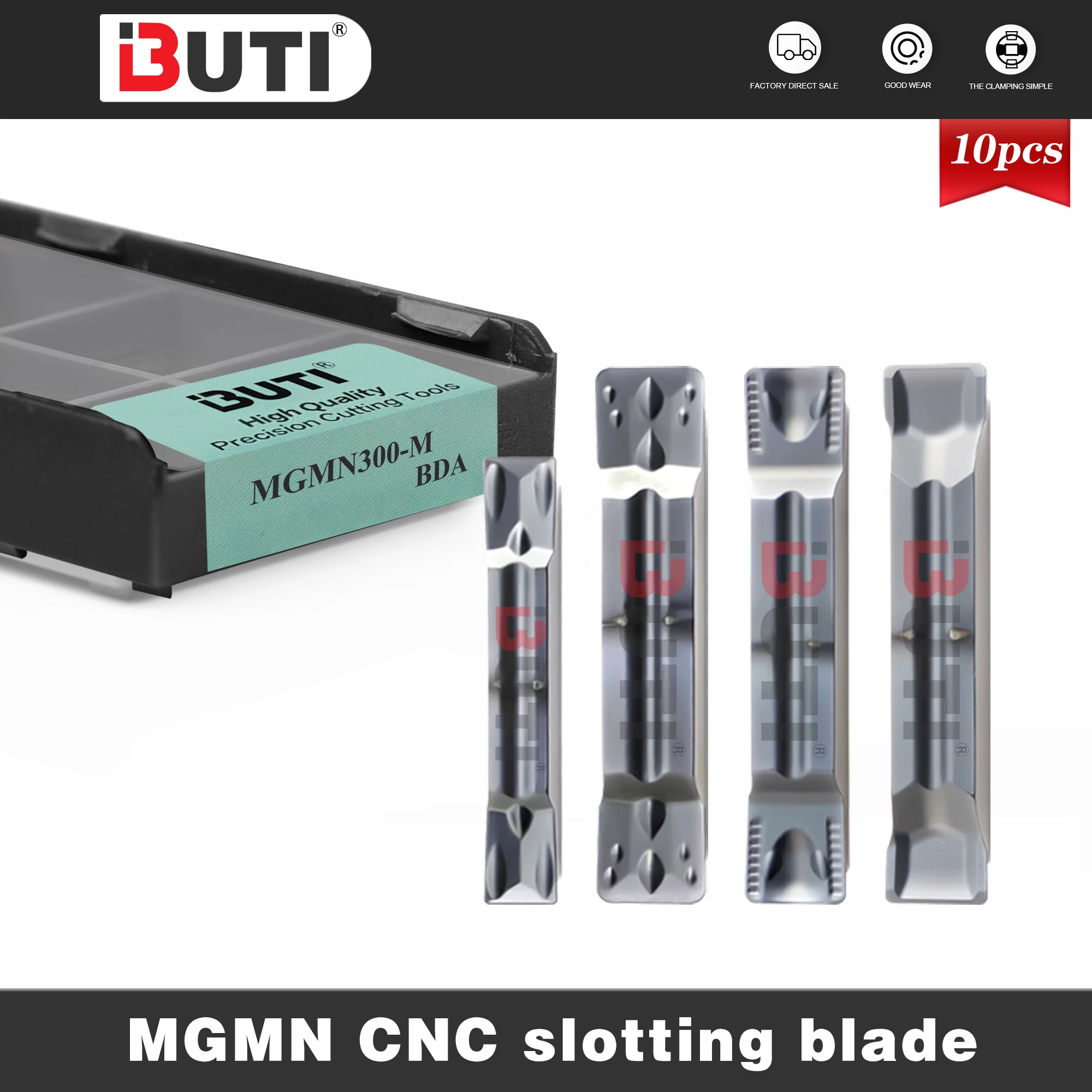 Nutenfräser MGMN150-G MGMN300-M MGMN400-DR MGMN500-M-04-R MGMN-Serie Allzweck-Materialschneidklinge Nutenfräswerkzeuge