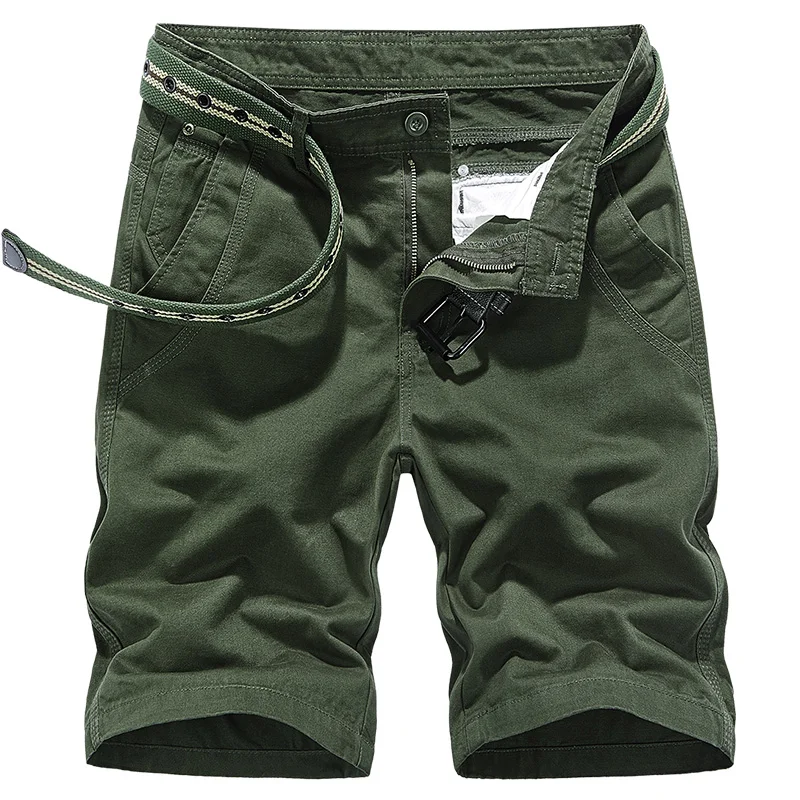 Men Classic Tactical Shorts Breathable Multi-pocket Short Pants Men Outdoor Wear-resistant Hunting Fishing Military Cargo Shorts smart casual shorts mens Casual Shorts