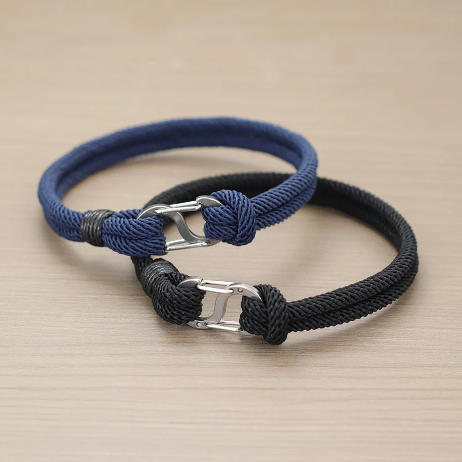 Men Rope Bracelet Outdoor Survival Accessory