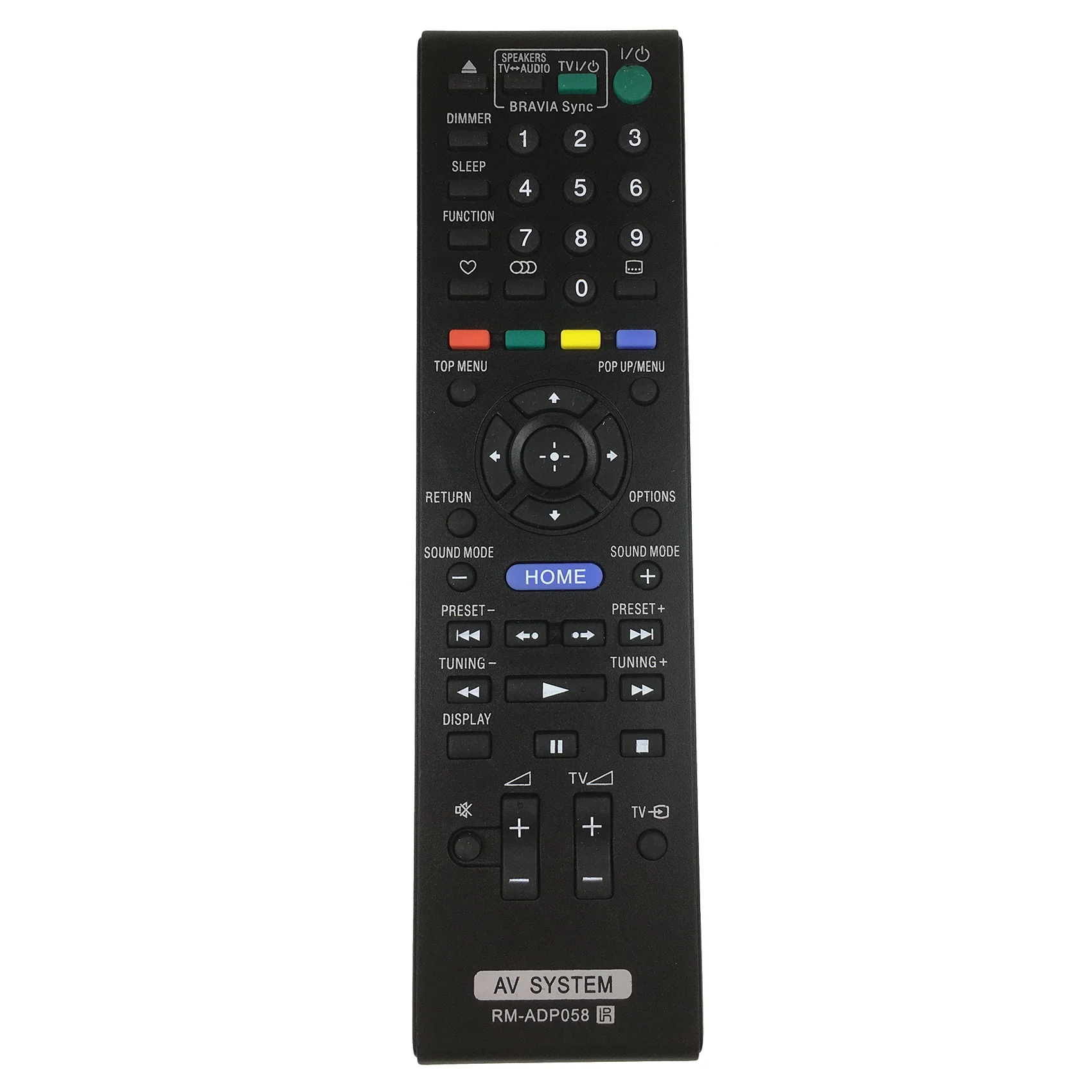 Rm-Adp058 Telecomando Per Sony Home Theater Telecomando Blu-Ray Bdv-E280 Bdv-E380 Telecomando