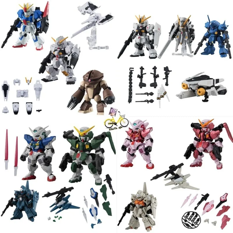 Фото Bandai Gundam оригинальная японская искусственная аниме милая MSE ансамбль 03 04 15 15,5 кавайная фигурка Gacha капсульные игрушки подарок для детей №1