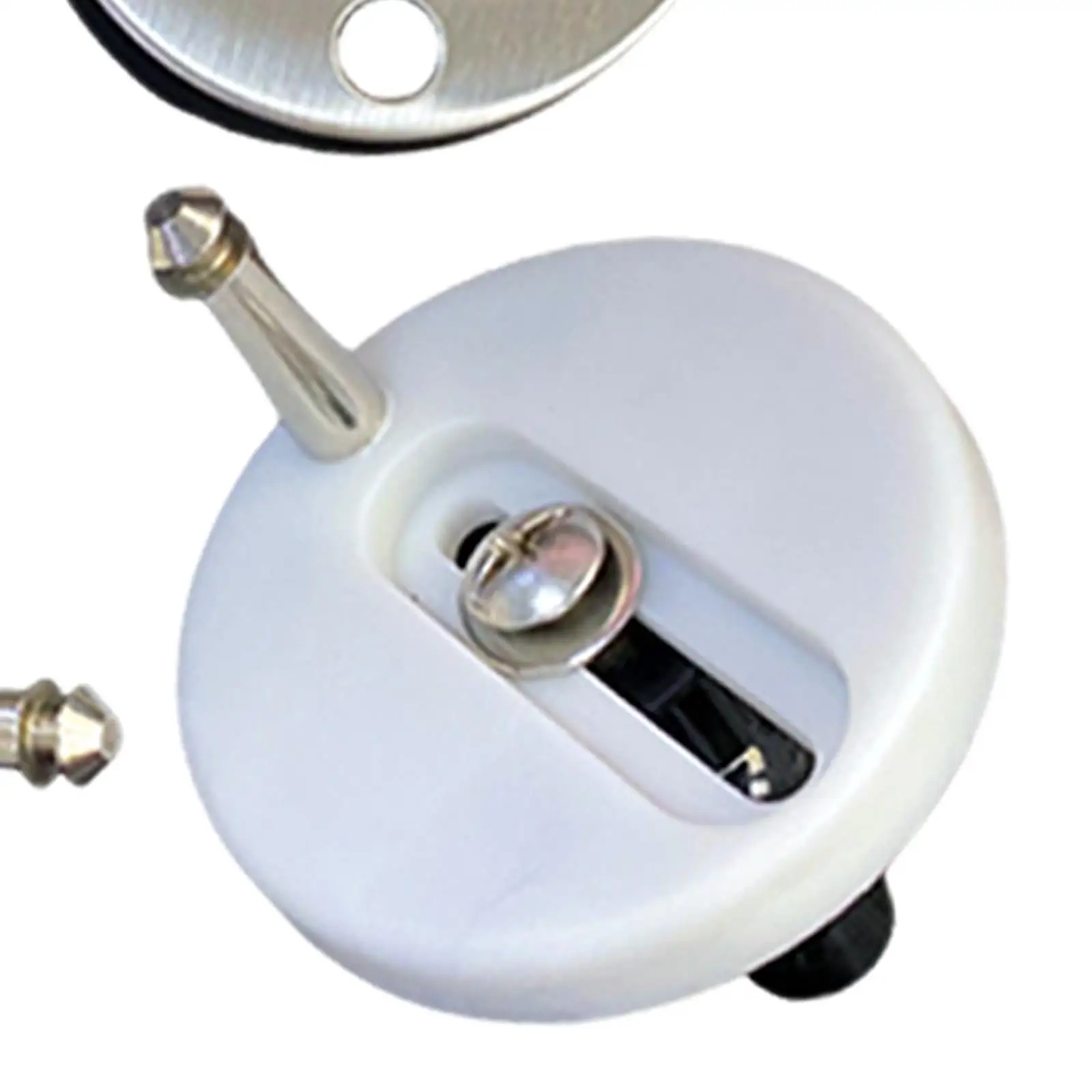 2x Toilet Seat Hinges Professional Replacement for Home Toilet Lid Fixings