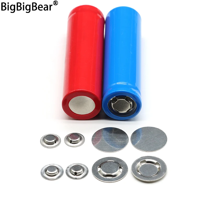 

18650 Battery Spot Welding Cap Alternative Electrode Tip Cap Positive Spot Welding Accessories Battery Negative Flat Gasket