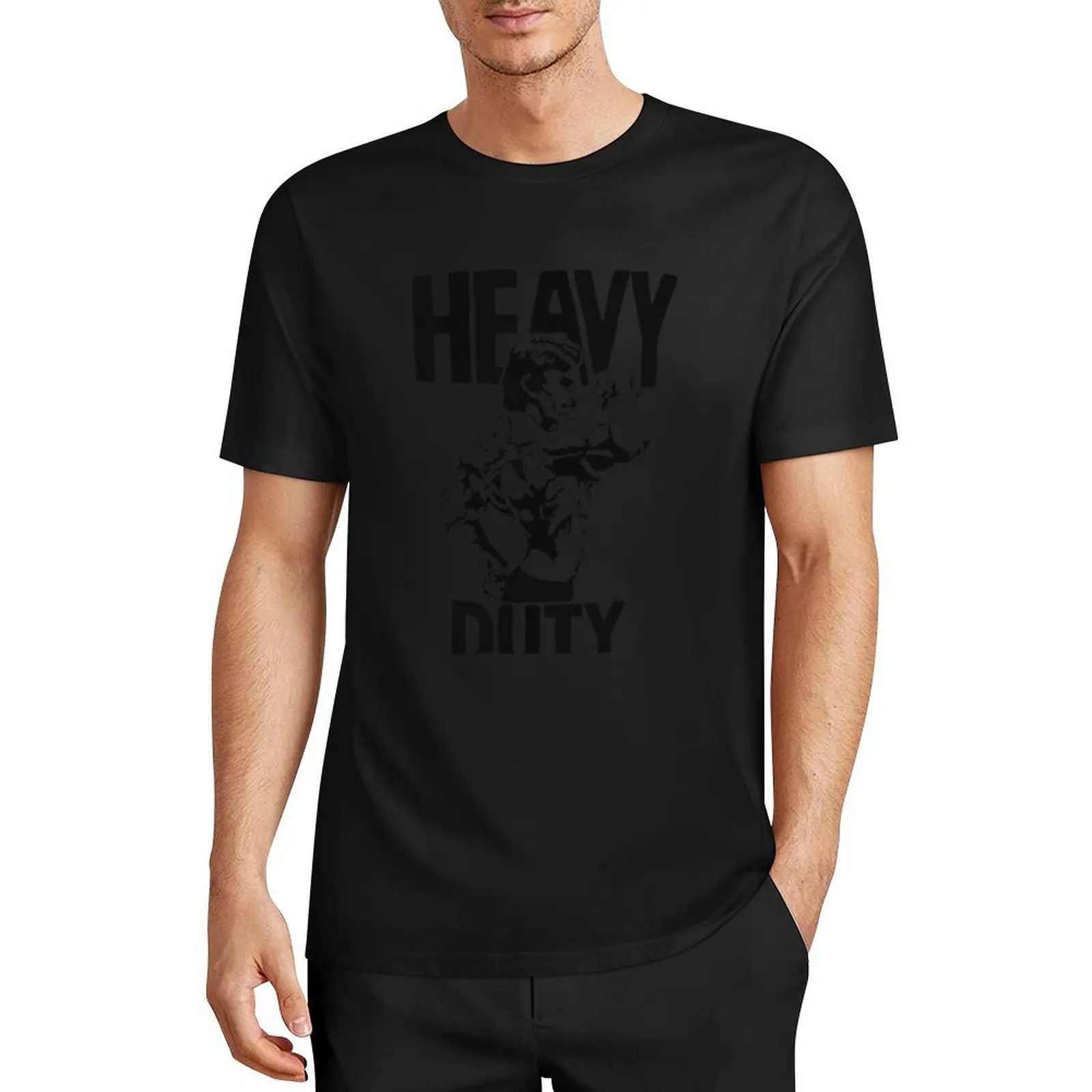 

Mike Mentzer Heavy Duty Logo T-Shirt sweat blanks heavy weight t shirts for men