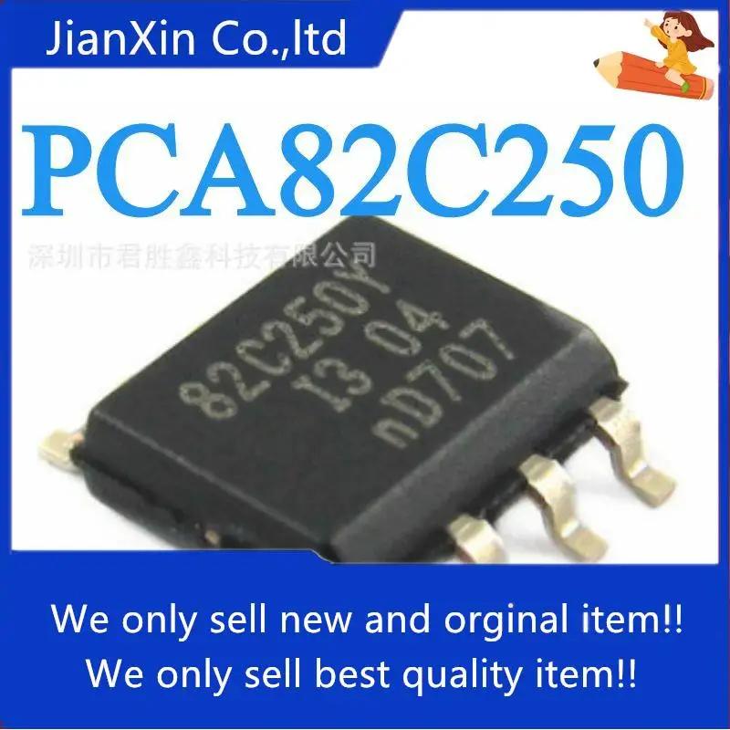 

10pcs 100% orginal new PCA82C250 PCA82C250T A82C250 In stock