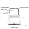 1PC Cat Dog Flap Door with 4 Way Locking Kitten Small Pet Dual Entry and Exit Door Weatherproof Pet Safety Doors 3