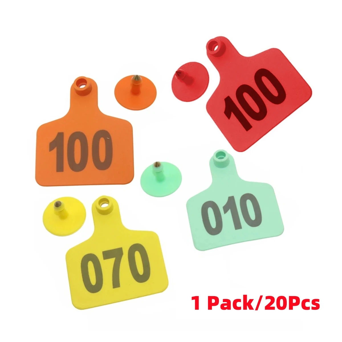 Sheep ear tag Signs with the word ear Laser Farm Animal Livestock Digital Identification Card Feeding Device Livestock Ear tag livestock ear tags