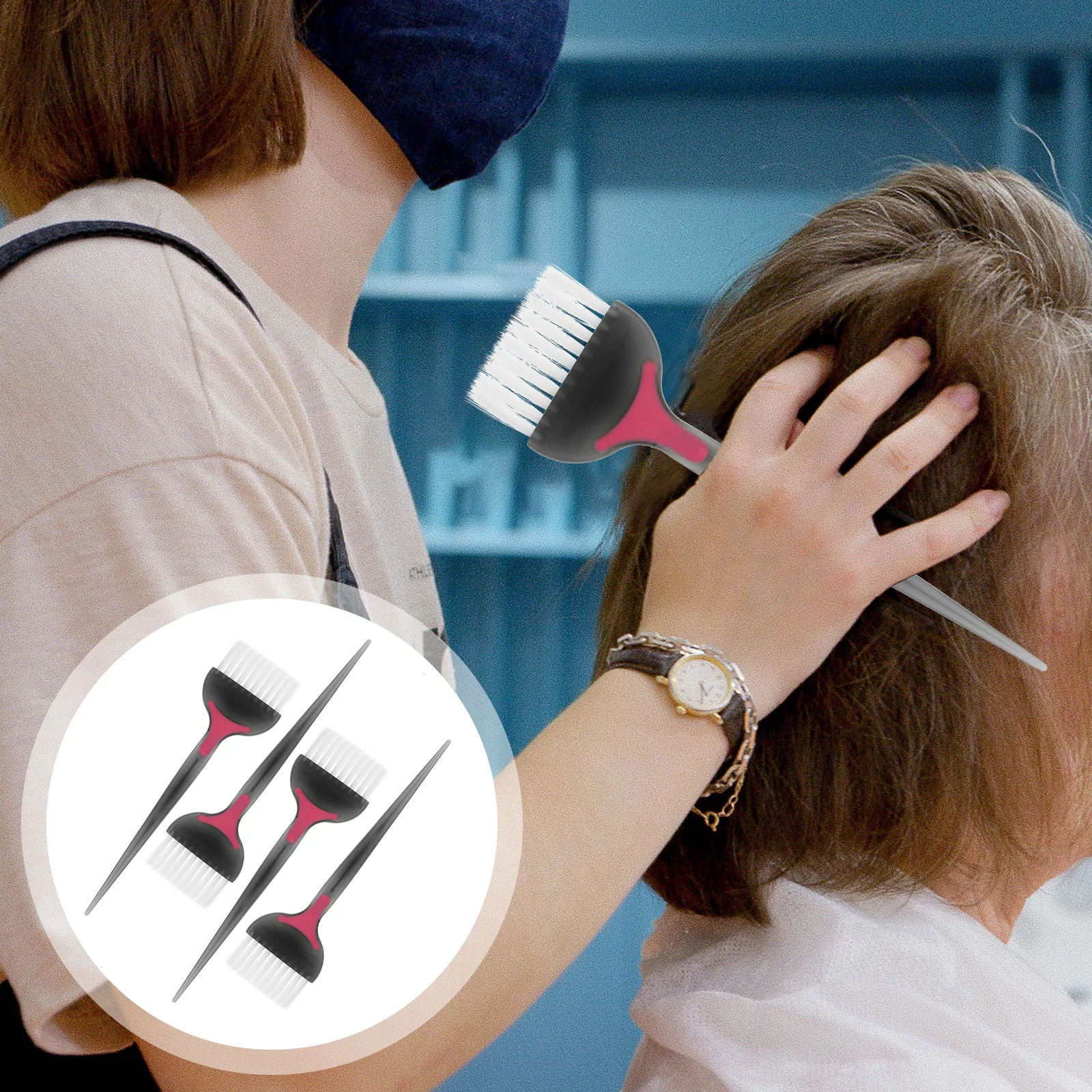 

Hair Dyeing Brush Comb Tool Coloring Barbershop Salon Home Accessories Hairbrush