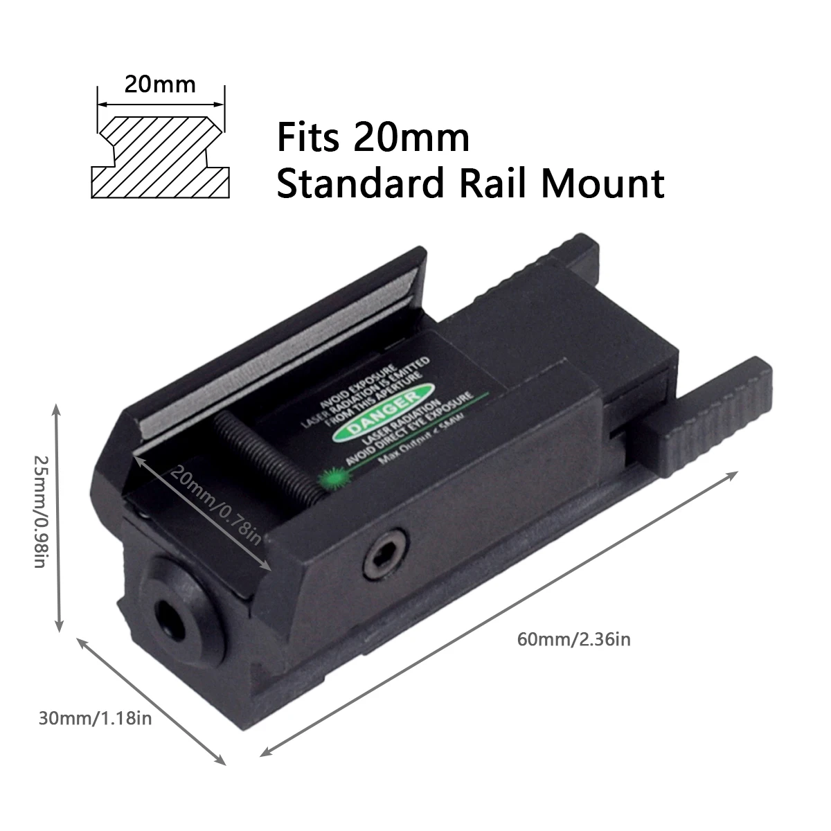 Tactical USB Rechargeable Red Green Laser Sight Fit 11mm 20mm Picatinny Rail Airsoft Rifle Handgun Pistol Shooting Laser Pointer
