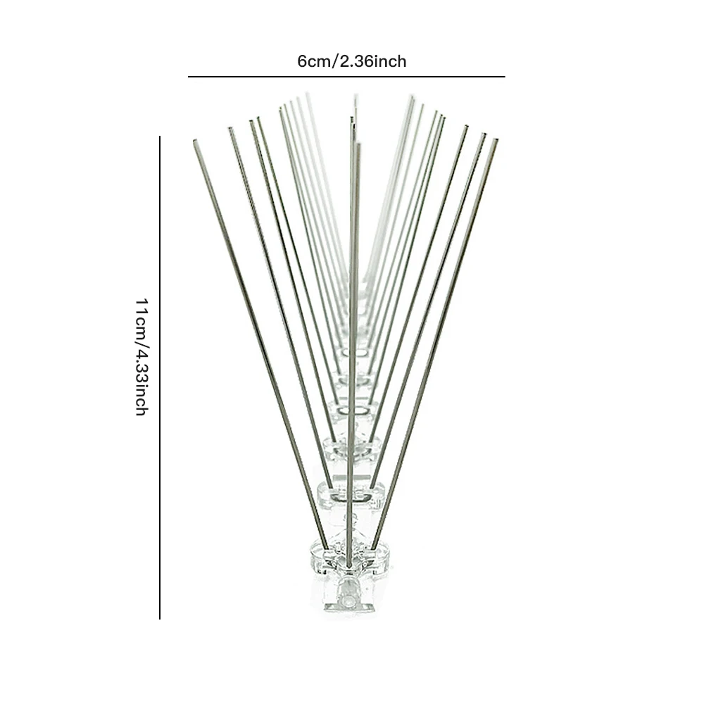 Bird Repellent 10pcs/box Gardening Stainless Steel for Home Balcony to Prevent