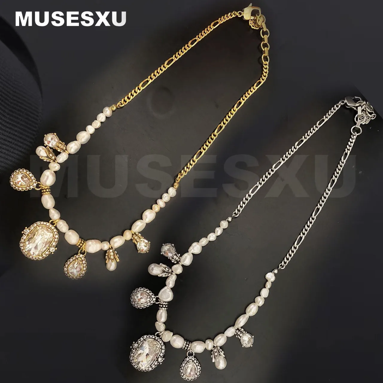 Pearl Freshwater Luxury Brand Luxury Jewelry Pearl Necklace Jewelry