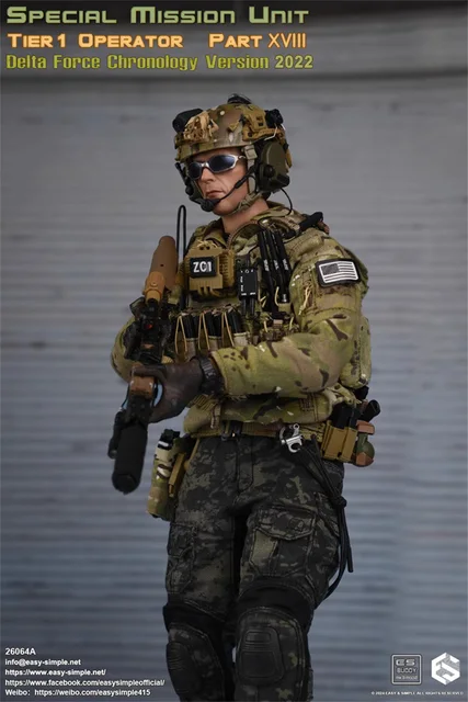 ミリタリー EASY&SIMPLE 1/6 Special Forces Armed and dangerous: Special Mission Unit fighter by Easy