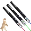Mini 2 in1Cat Keychain Fun Pointer No battery Portable Laser pointer LED Training Torch Pet Cat Tickle Toy Flashlight 1