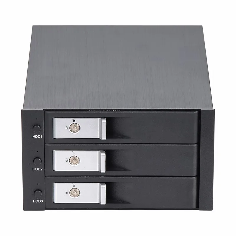 

Unestech Server Nas Storage 3.5inch 3bay raid sata hdd enclosure chassis