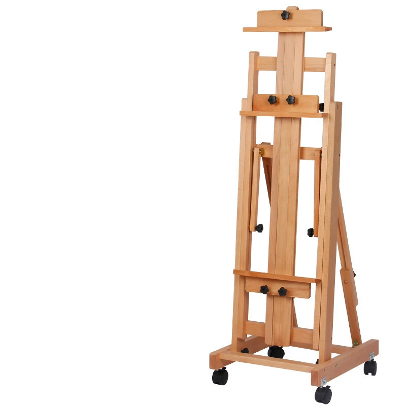 Super Large Easel Caballete Pintura Artist Oil Painting Easel Art Painting Accessories Wood Stand Multifunctional Painting Stand multi layers easel caballete oil paint cajoneras de madera artist easel painting solid wood easel stand painting art accessories