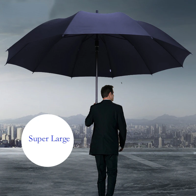 Folding Umbrella Super Large Windproof Women Sunny And Rainy Paraguas Male Double Whole Family UBY28