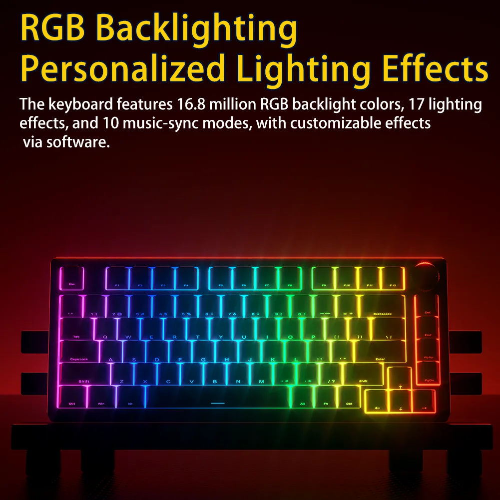 【未使用】 Leobog HI75C Pro 75% フルアルミ/ 3モード対応 Amazon.com: LEOBOG HI75C Pro Mechanical Wireless Keyboard