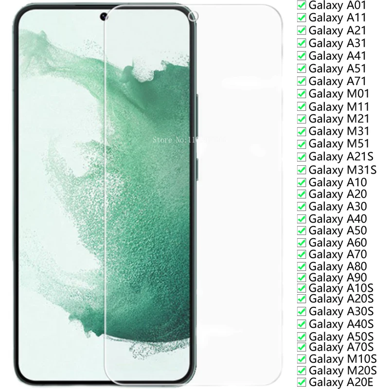 

Защитное стекло для SAMSUNG Galaxy A01 11 21S 31 41 51 71 M01 10S 11 20E 20S 21 31S M51 A10 60 80 90 A20S 30S 40S 50S 70S, пленка
