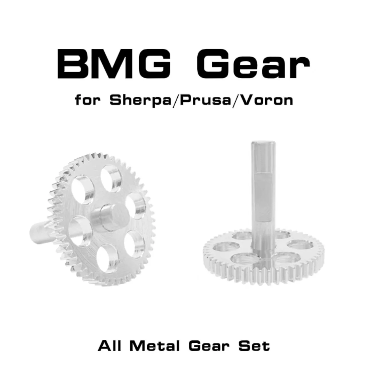 B M G Gear Kit All Metal Dual Drive Extruder Kits DDB Great DIY Player can be use for Sherpa ender 3 CR10 Voron0/0.1/0.2/2.4