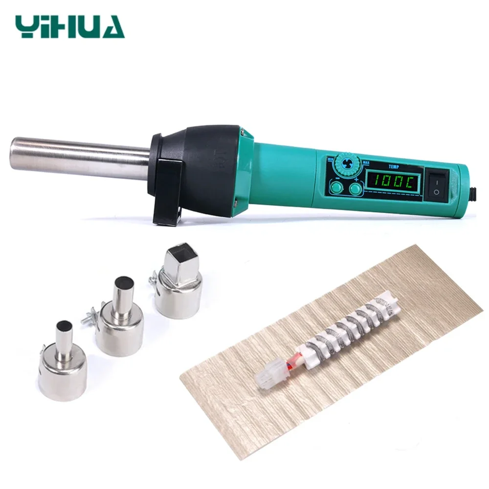 YIHUA 8858-I 700W LCD Adjustable Portable Blower Hair Dryer Heat Gun BGA Hot Air Gun Solder Rework Tool