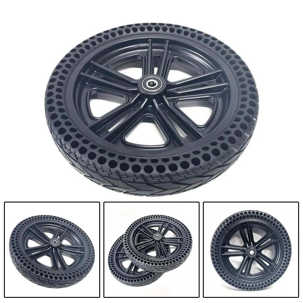 

12 дюймов 12,5x2,50 твердая шина для электромобилей безкамерное колесо для инвалидной коляски 12,5x2,50 шарикоподшипник резиновое колесо для Escooter