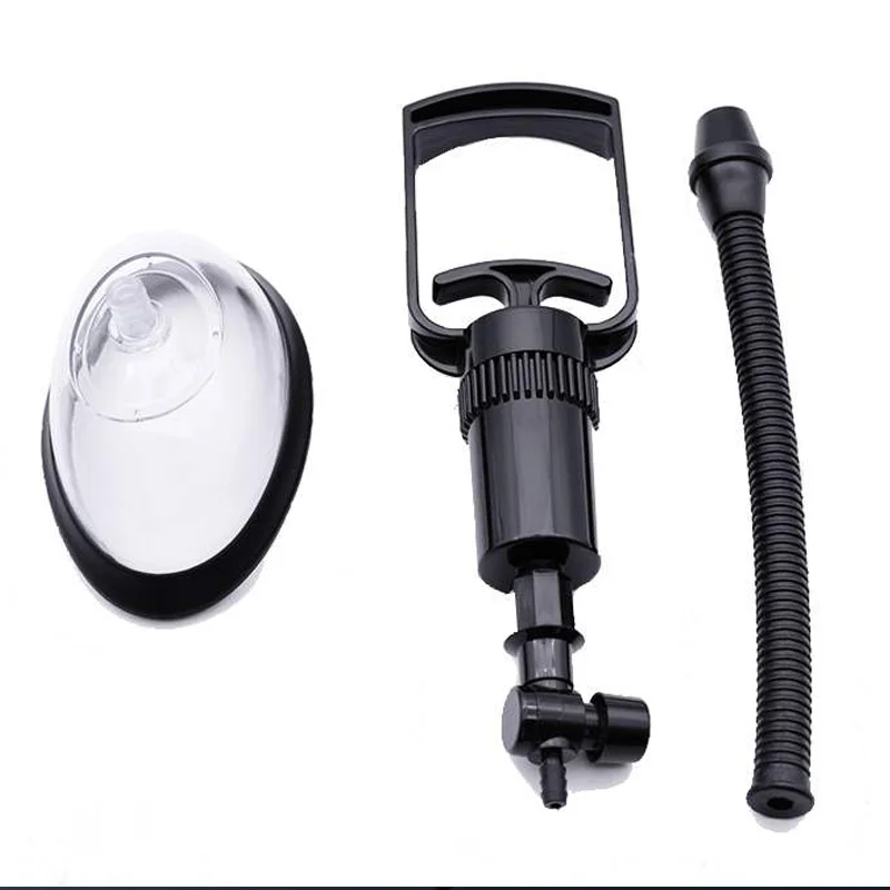 Clitoris Stimulator Vagina Sucker Nipple Vacuum Cup Pussy Pump Manual Breast Enlarger Sucking Massager Sex Toys for Women Couple