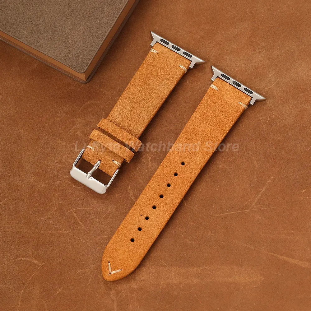 Luxurious Suede Leather Watch Strap Bracelet