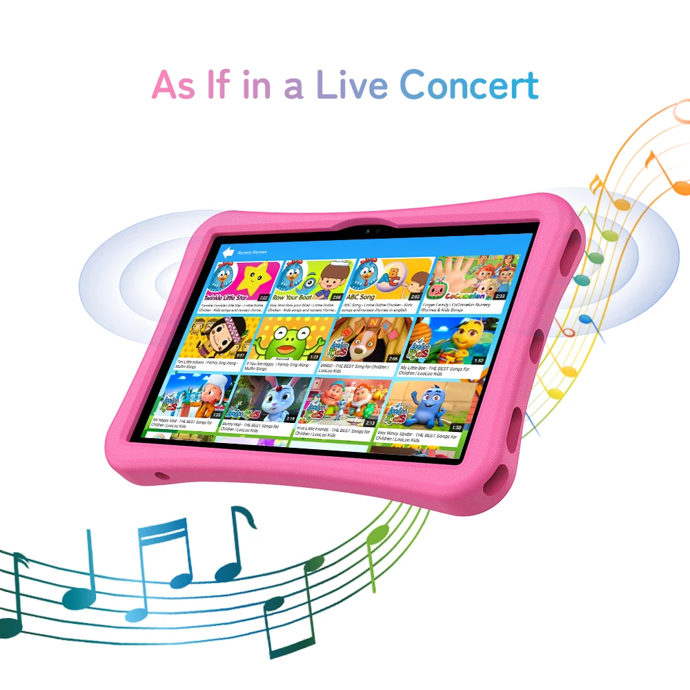 UMIDIGI G5 Tab Kids Tablet Android 13 10.1 Inch Quad Core Children Tablets For Learning 4+4GB 128GB 6000mAh EVA Protective Case 4