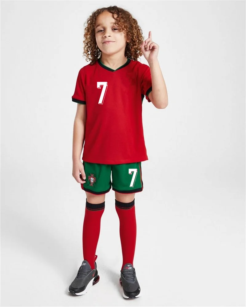 children's sport set boy girl BERNARDO Fans shirt Training wear men and kids games soccer kits Leisure Uniforms