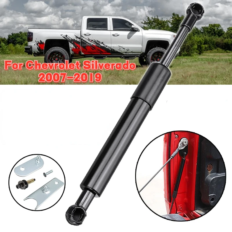 Rear Trunk Tailgate Boot Gas Spring Shock Lift Strut Support Bar For Chevrolet Silverado 2007