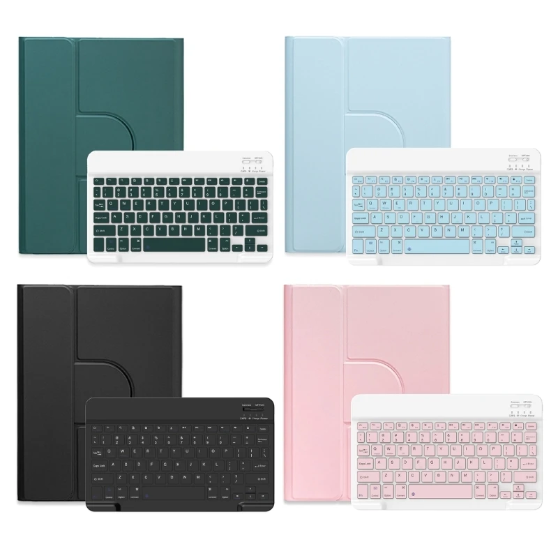 

For Pad Tablets Detachable Keyboard Case and Rotating Case Stand Drop Shipping