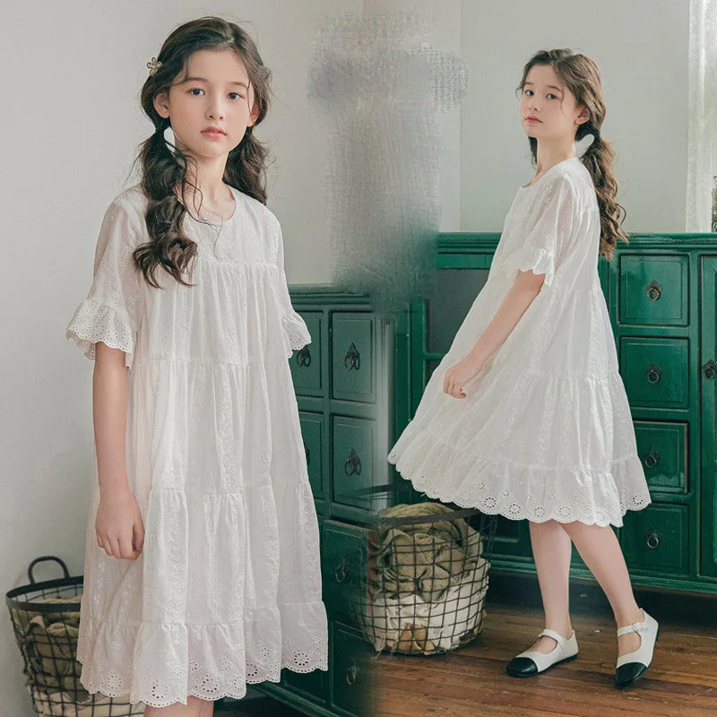 

Girls Elegant Dress Girl Clothes Summe Children Clothing Princess Casual Dress for Baby Girl New Style Dress