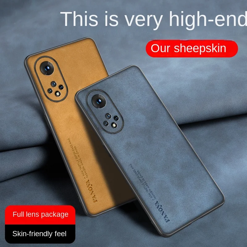 

Honor 50 Pro 50Pro 5G Case PU Leather Surface Hard PC Back Cover Shockproof Matte Phone Case for Honor 50 Pro Honor50Pro 5G