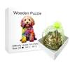 Jigsaw Puzzle Mysterious Animal Puzzles  Dog Puzzles Gift for Adult Kids Educational Fabulous Gift Interactive Games Wooden Toys 4