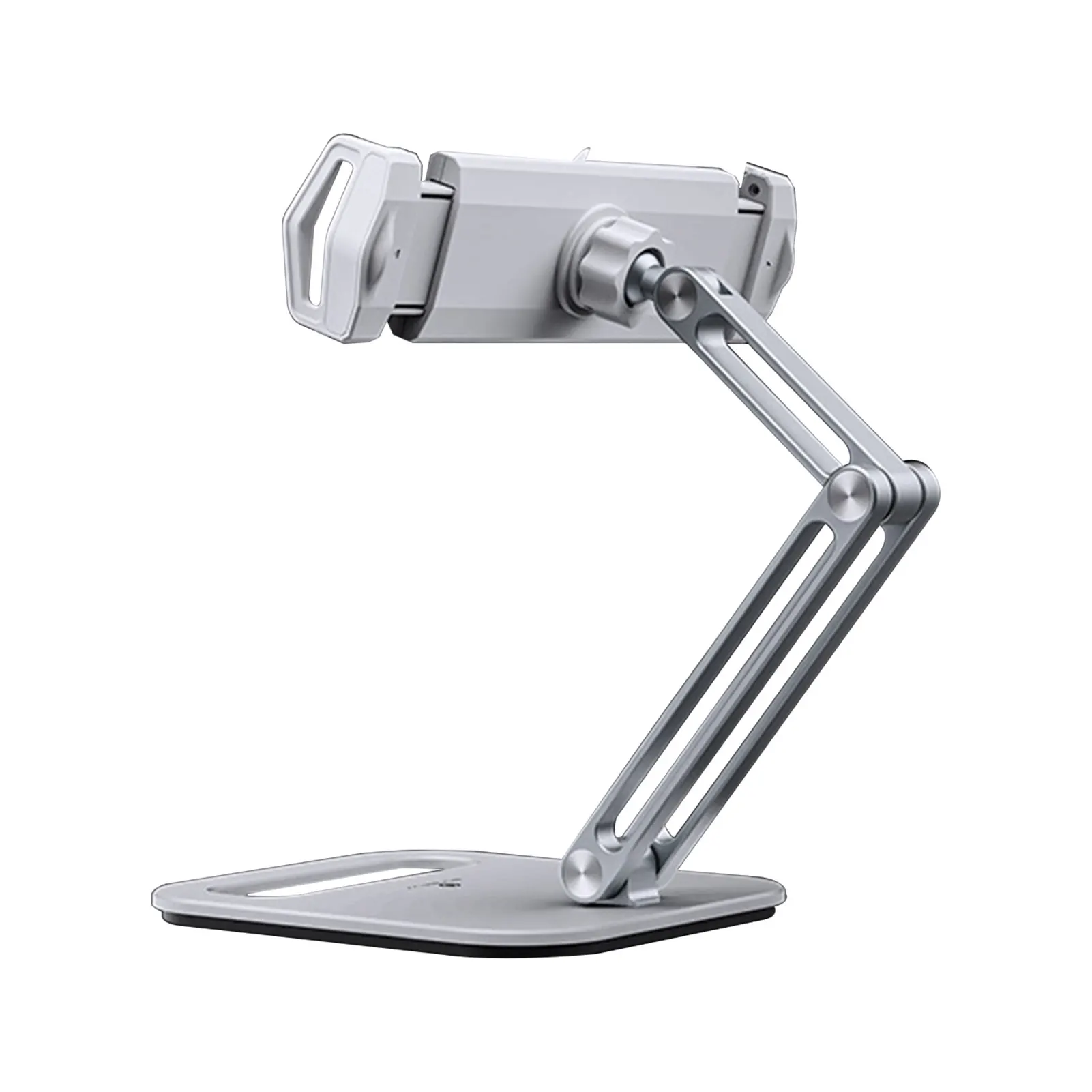 

Saving Space Aluminum Alloy Foldable Storage Easy Carrying Phone Stand Home Office Multifunctional Non Slip Base Lazy Desktop