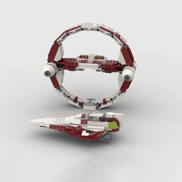 7661 Lego Obi Wan Starfighter With Hyperdrive Ring Hyperdrive