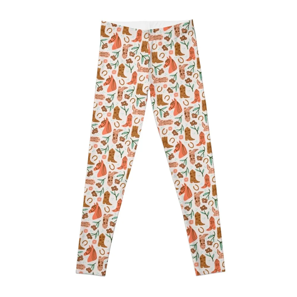 

Cowgirl Pattern in Desert Leggings gym's clothing Sports pants for Training pants Womens Leggings