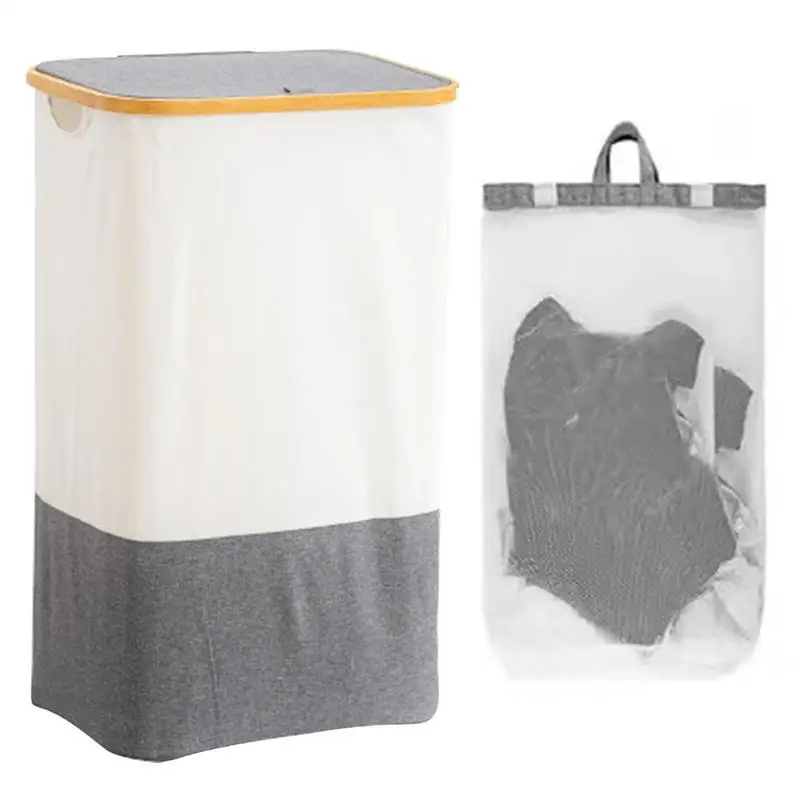 

Laundry Basket waterproof storage hamper for clothes Oxford Cloth Laundry Hamper Foldable Clothes Hamper Basket storage basket